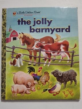 - The Jolly Barnyard Vintage 1978 A Little Golden Book Classic